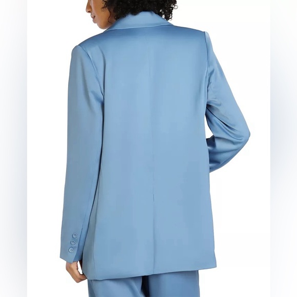 NWT! BAR III x Nicole Williams English Oversized Boyfriend Style Blazer Jacket - Picture 7 of 8